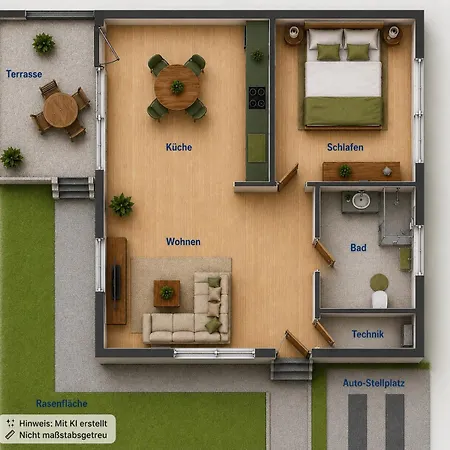Chausseehaus - Am Harzrand 公寓 Rottleberode